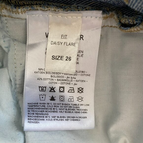 Wandler "Daisy" Jeans in Dark Blue, size 26 - Picture 8 of 13